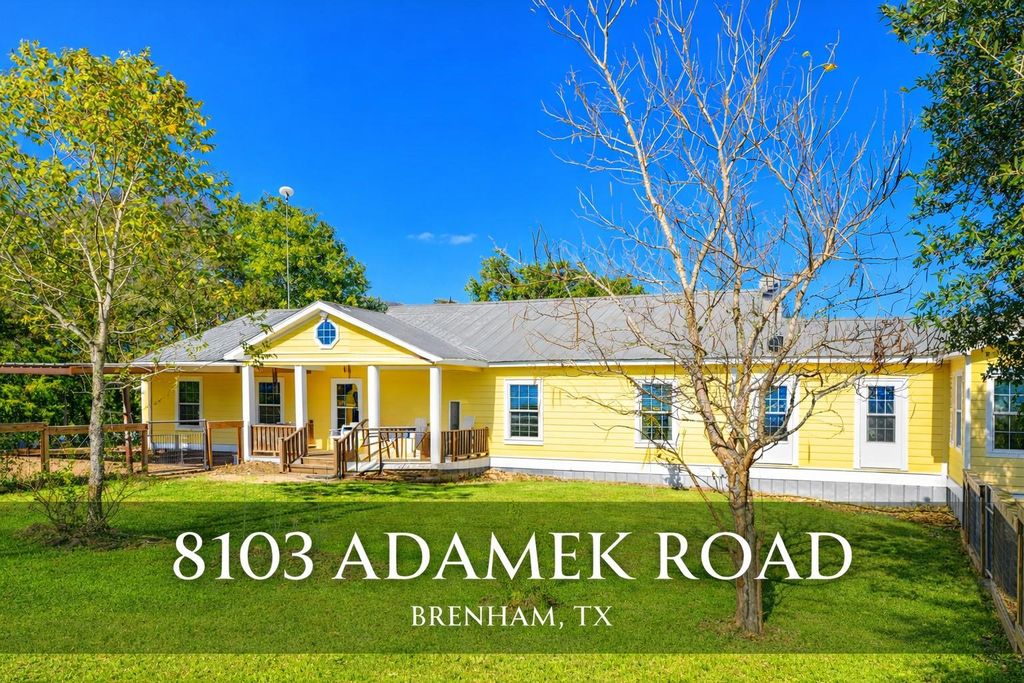 8103 Adamek Road, Brenham, TX 77833