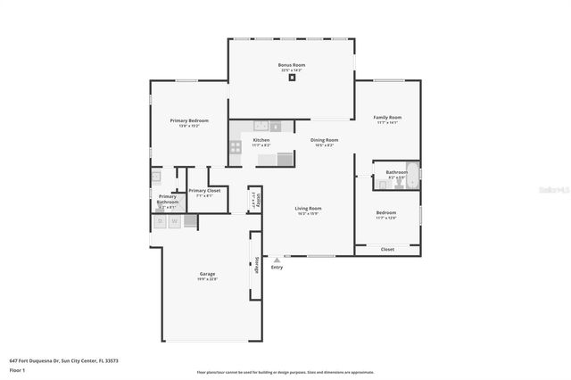 647 FORT DUQUESNA DRIVE, Sun City Center, FL 33573