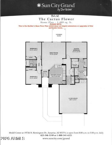 16962 W MARCOS DE NIZA Drive, Surprise, AZ 85387