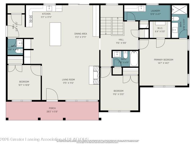 917 Chickasaw Drive, Mason, MI 48854