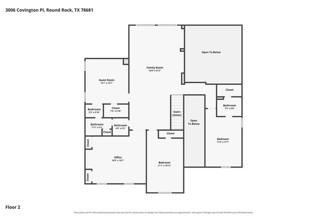 3006 Covington PL, Round Rock, TX 78681