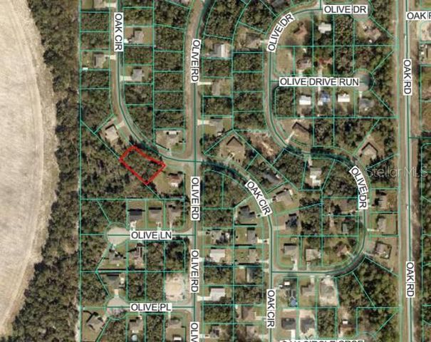 Lot 9 OAK CIRCLE, Ocala, FL 34472
