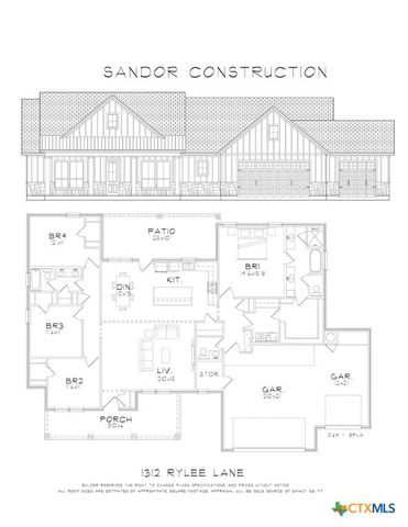 1312 Rylee Lane, Salado, TX 76571