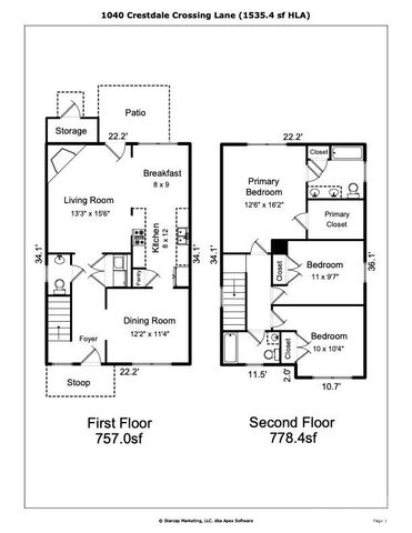 1040 Crestdale Crossing Drive, Matthews, NC 28105