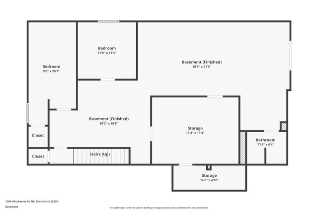 1206 Winchester Circle NE, Swisher, IA 52338