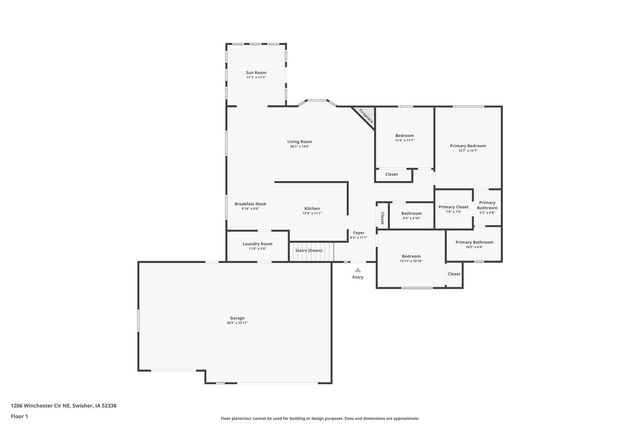 1206 Winchester Circle NE, Swisher, IA 52338