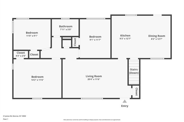 21 James Road, Monroe, NY 10950