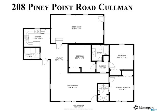 208 PINEY POINT DRIVE NW, Cullman, AL 35055