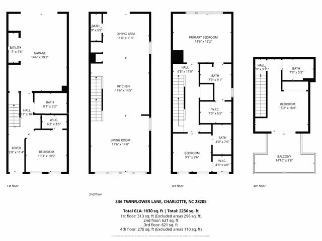 336 Twinflower Lane, Charlotte, NC 28205