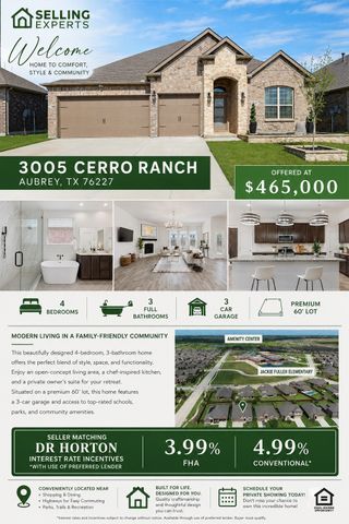 3005 Cerro Ranch Road, Aubrey, TX 76227