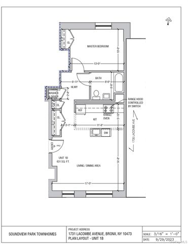 1731 Lacombe Avenue 1B, Bronx, NY 10473