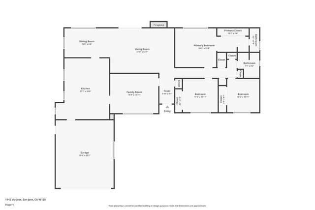 1142 Via Jose, San Jose, CA 95120