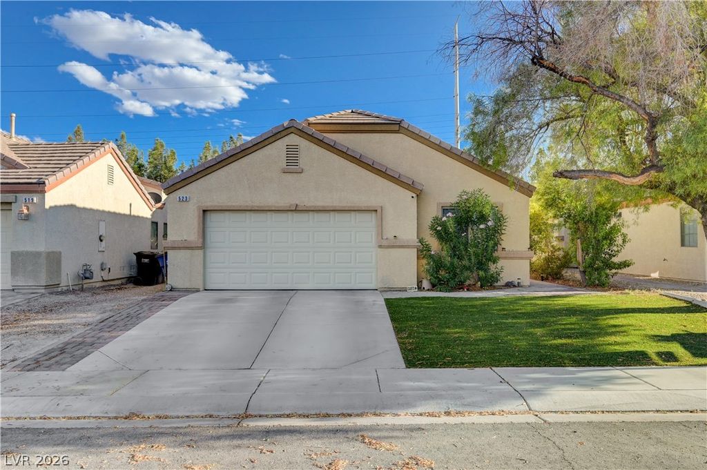 523 Braided River Avenue, North Las Vegas, NV 89084 — exterior