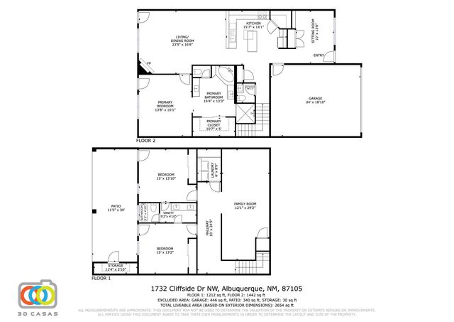 1732 Cliffside Drive NW, Albuquerque, NM 87105