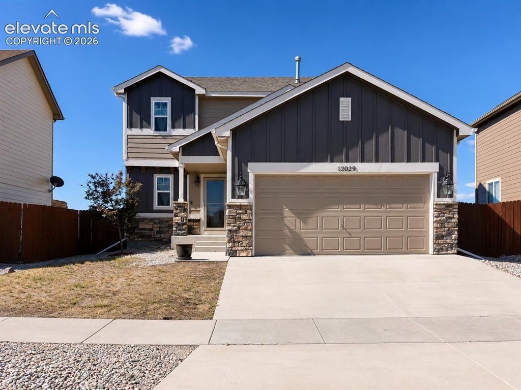 12029 Eagle Crest Court, Peyton, CO 80831 — exterior