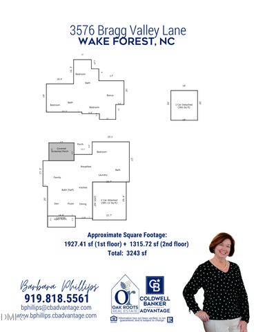 3576 Bragg Valley Lane, Wake Forest, NC 27587
