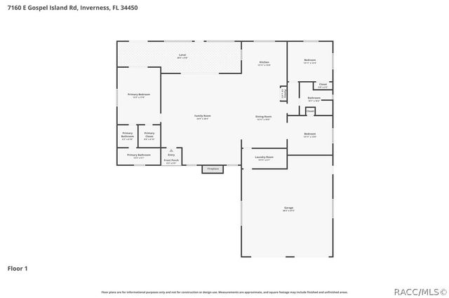 7160 E Gospel Island Road, Inverness, FL 34450