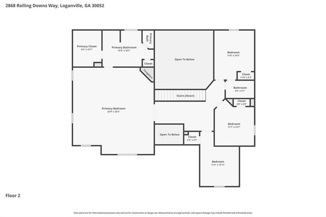 2868 Rolling Downs Way, Loganville, GA 30052
