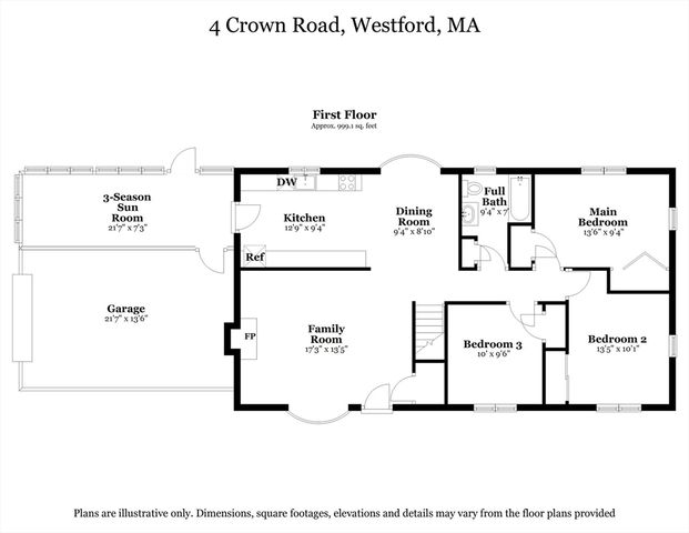 4 Crown Road, Westford, MA 01886