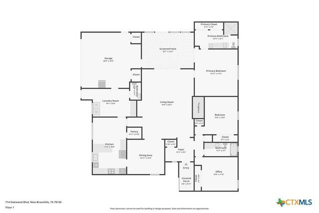 714 Oakwood Boulevard, New Braunfels, TX 78130