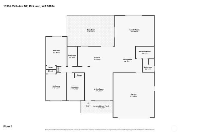 13306 85th Avenue NE, Kirkland, WA 98034