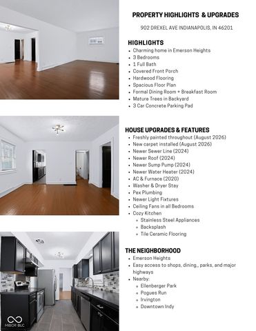 902 N Drexel Avenue, Indianapolis, IN 46201