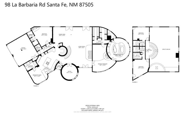 98 La Barbaria Trail, Santa Fe, NM 87505