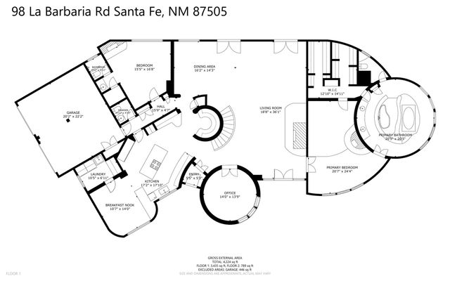 98 La Barbaria Trail, Santa Fe, NM 87505