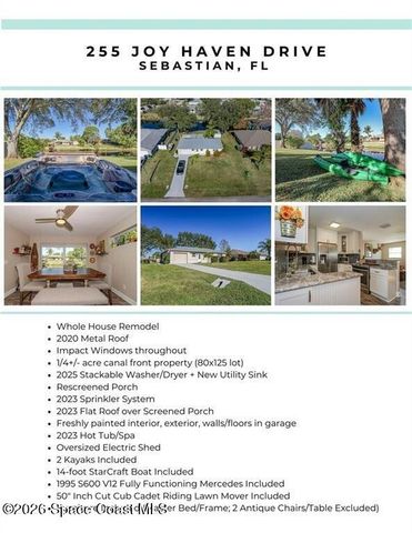 255 Joy Haven Drive, Sebastian, FL 32958