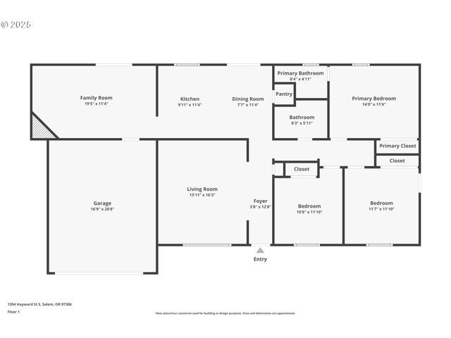 1394 HAYWARD St, Salem, OR 97306