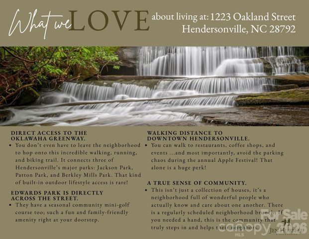 1223 Oakland Street, Hendersonville, NC 28792