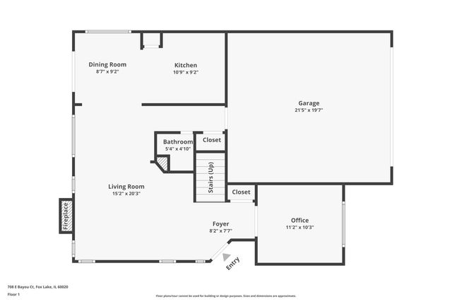 708 E Bayou Court, Fox Lake, IL 60020