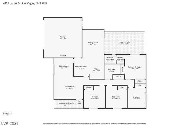 4370 Lariat Drive, Las Vegas, NV 89121