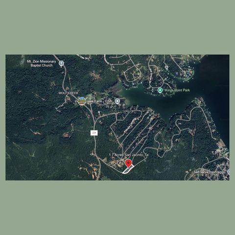 00 Lakeview Estates Drive, Coldspring, TX 77331