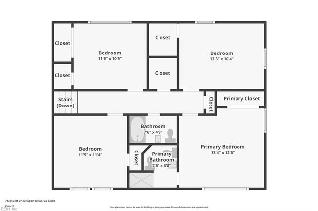742 Jouett DR, Newport News, VA 23608