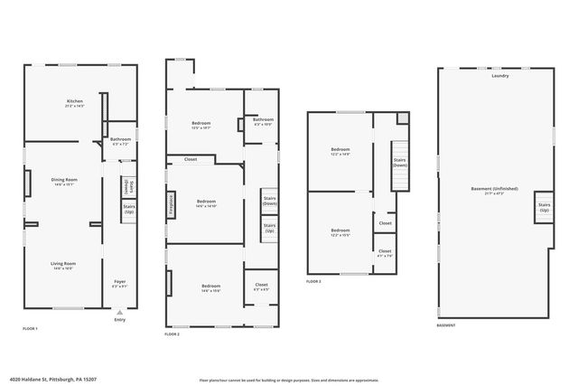 4020 Haldane St, Greenfield, PA 15207