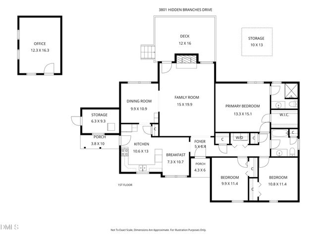 3801 Hidden Branches Drive, Raleigh, NC 27613