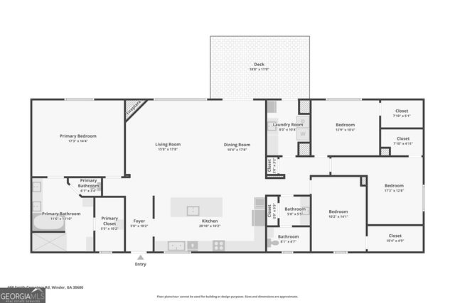 698 Smith Cemetery Road, Winder, GA 30680