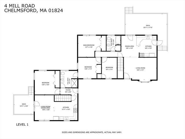 4 Mill Rd, Chelmsford, MA 01824