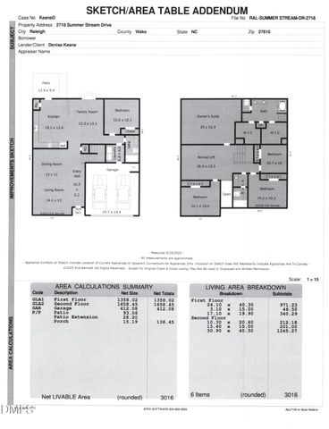 2718 Summer Stream Drive, Raleigh, NC 27610