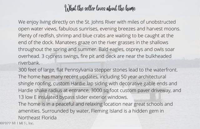 170 N RIDGE Drive, Fleming Island, FL 32003