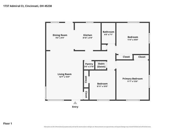 1737 Admiral Court, Cincinnati, OH 45238