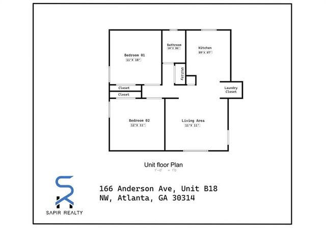 166 Anderson Avenue NW B17, Atlanta, GA 30314