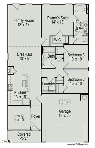 436 Troy Drive, Sanford, NC 27332