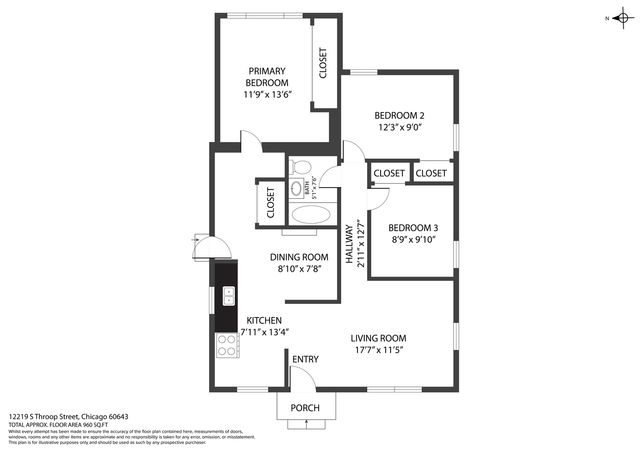 12219 S Throop Street, Chicago, IL 60643