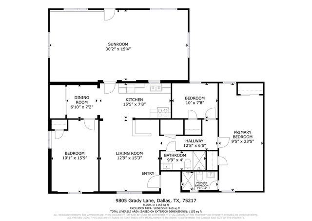 9805 Grady Lane, Dallas, TX 75217