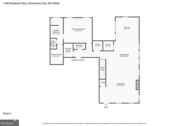 1108 Maybeck Way, Peachtree City, GA 30269