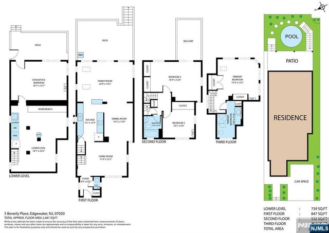 5 Beverly Place, Edgewater, NJ 07020