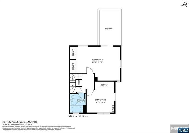 5 Beverly Place, Edgewater, NJ 07020