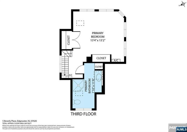 5 Beverly Place, Edgewater, NJ 07020